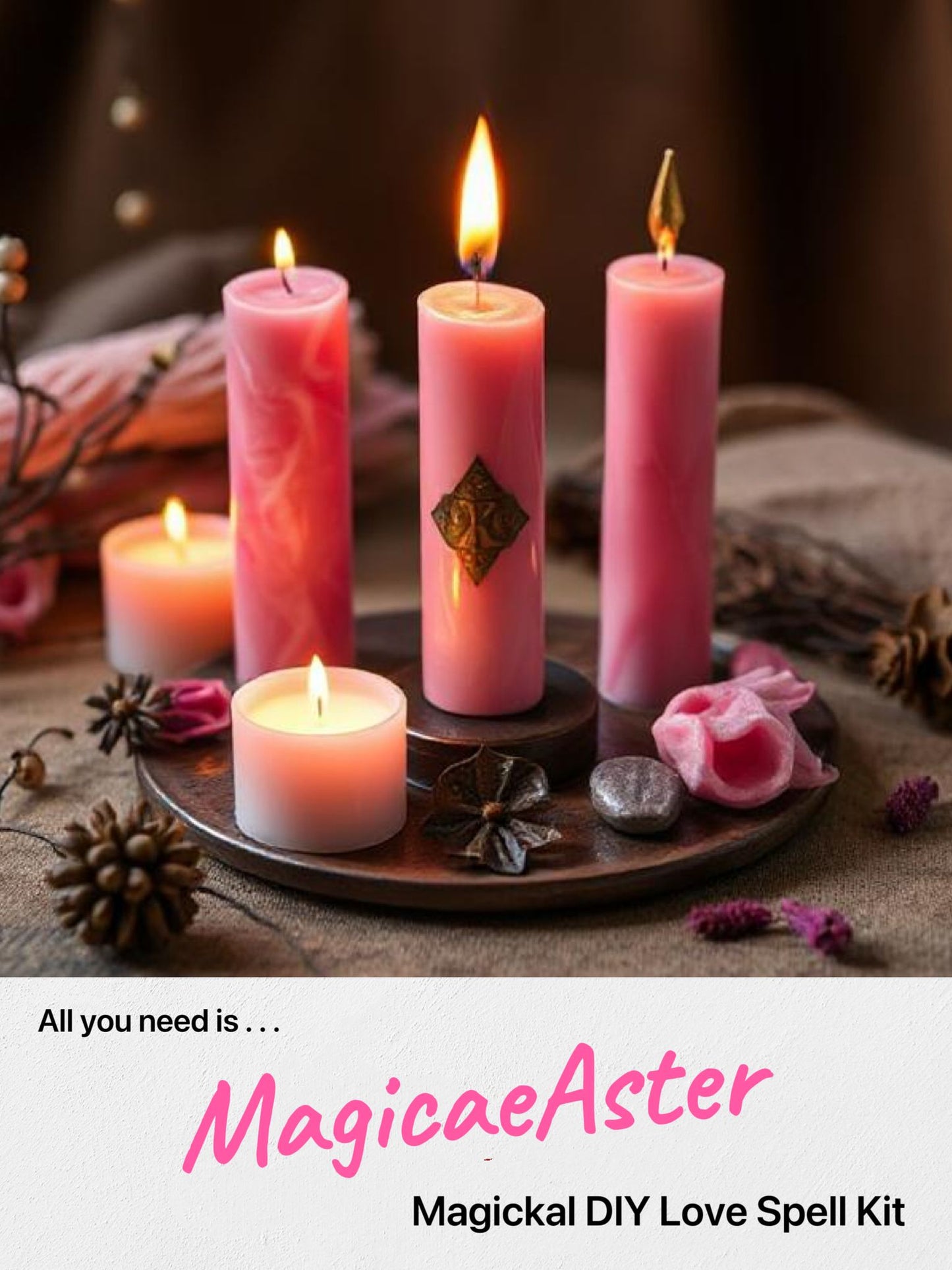 Magickal (Do-It-Yourself) Love Spell Kit