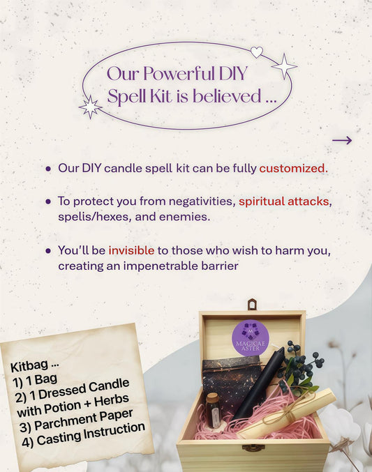 Magick (Do-It-Yourself) Protection Spell Kit