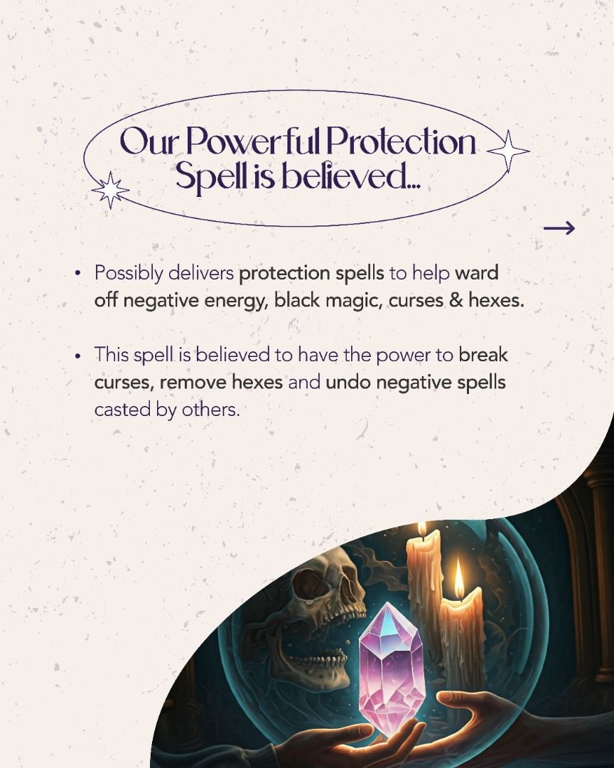 Magickal General Protection Against Negativities Spell