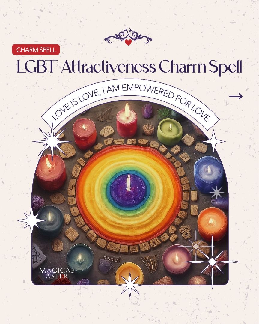 Magickal LGBT Same Gender Attractiveness Charm Spell