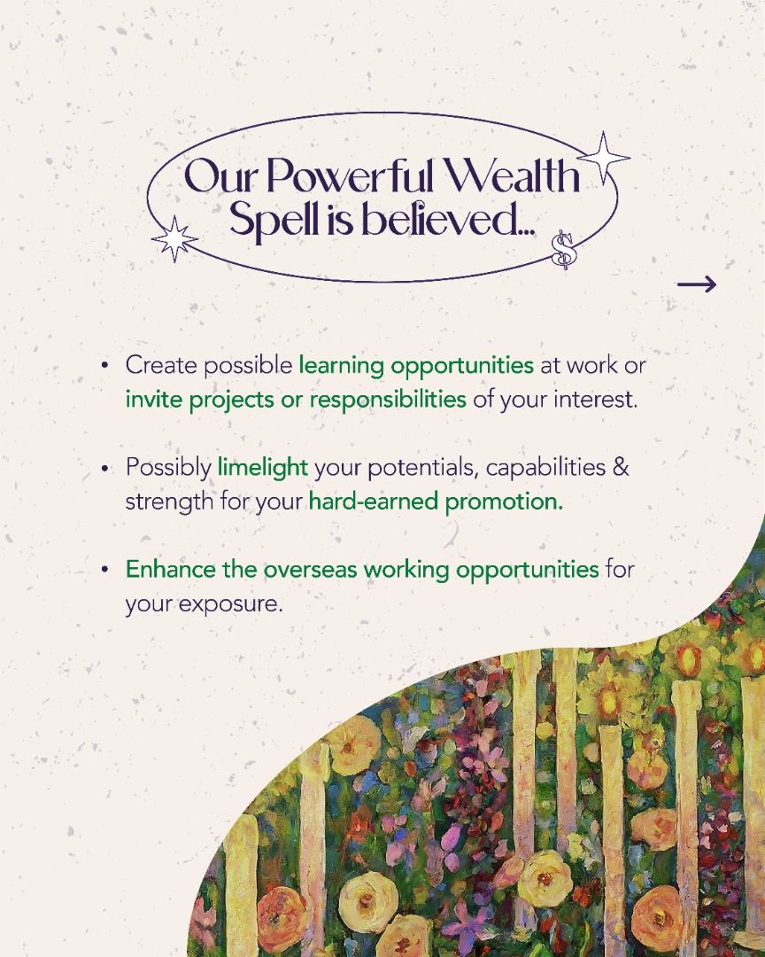 Magickal Career Growth & Promotion Spell