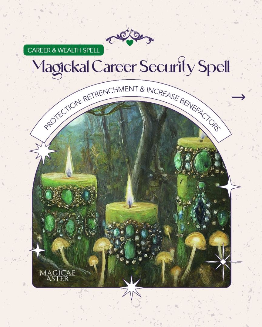 Magickal Career Security Spell