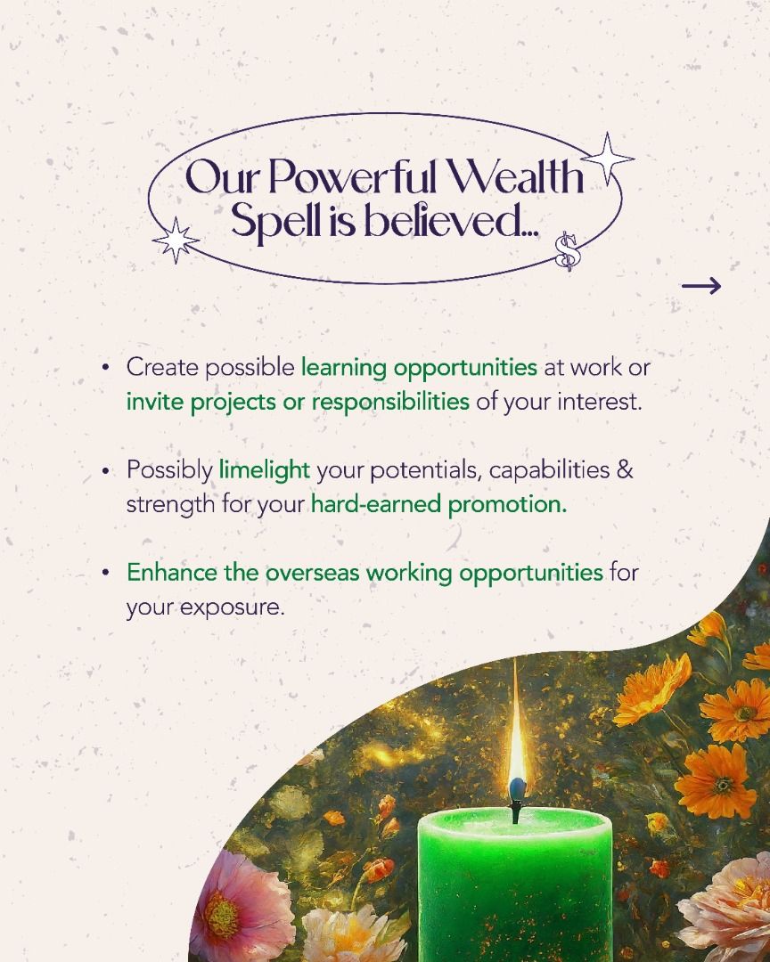 Magickal Career Security Spell
