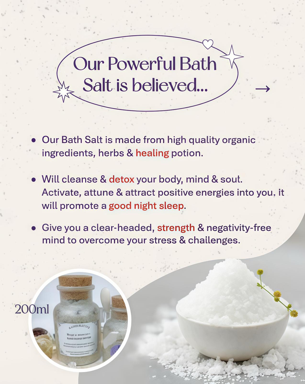 Magickal Detox Bath Salt