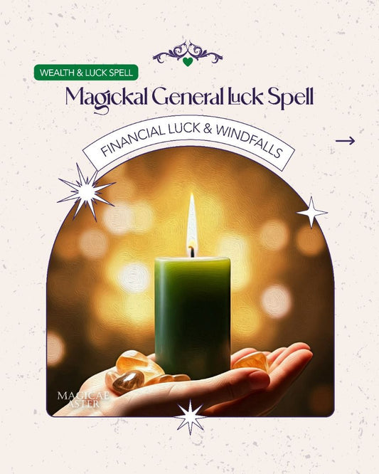 Magickal General Wealth & Luck Spell