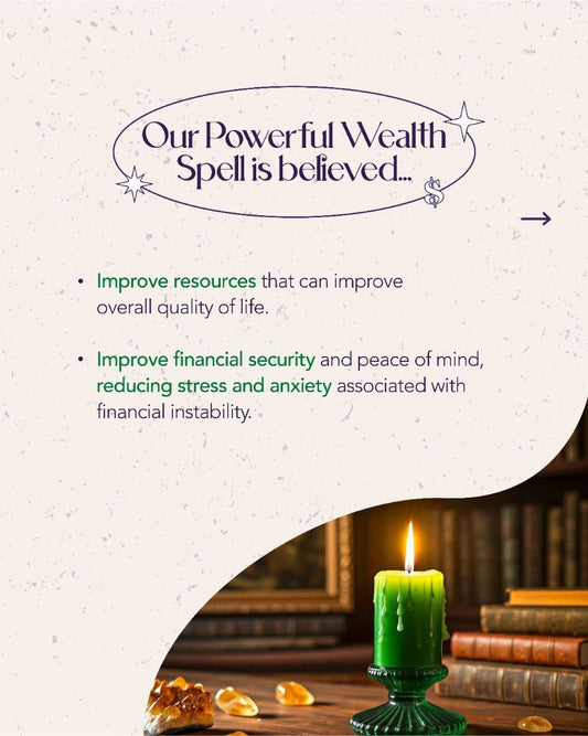 Magickal General Wealth & Luck Spell