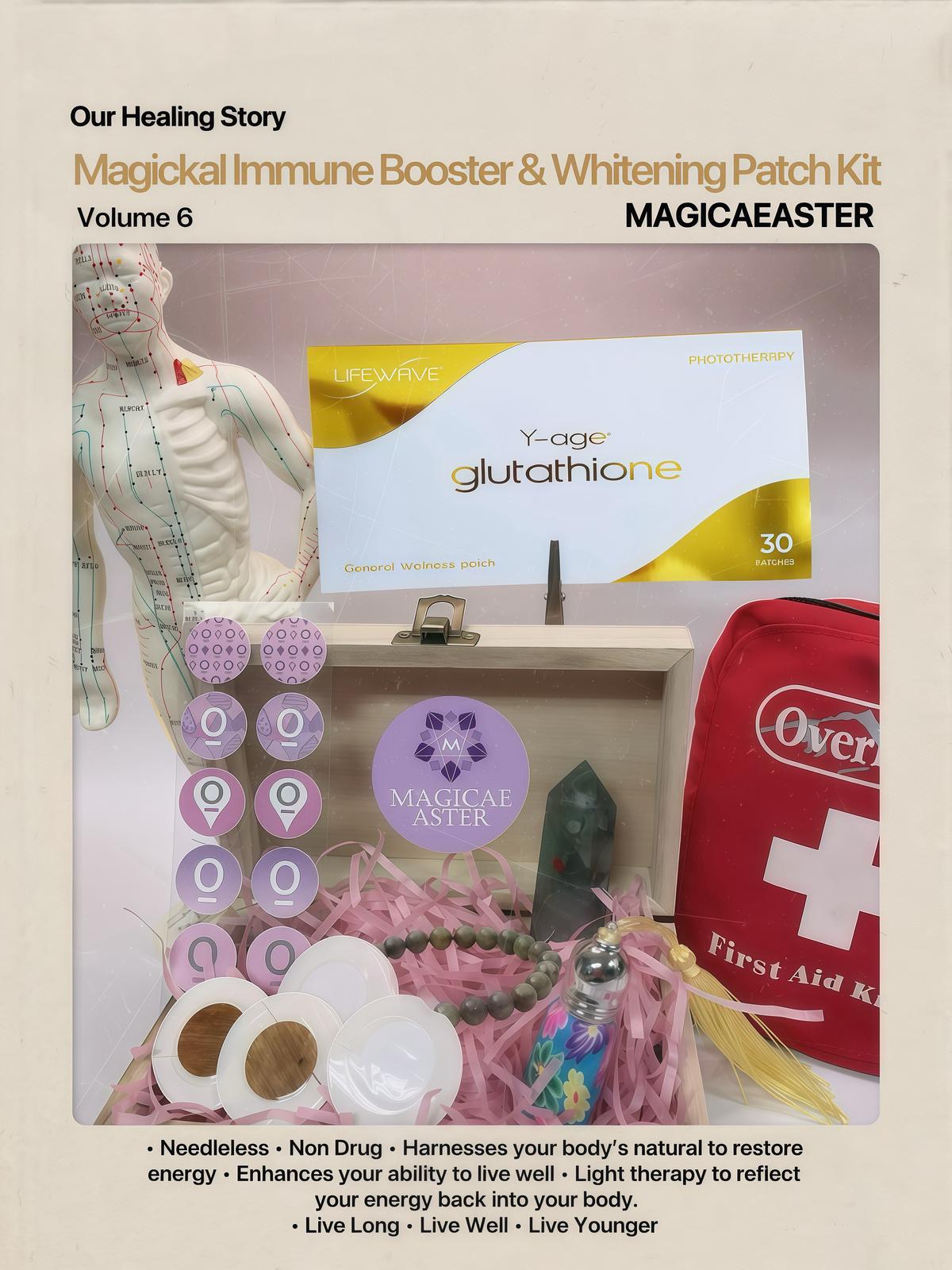 Magickal Immune Booster & Whitening Patch Kit