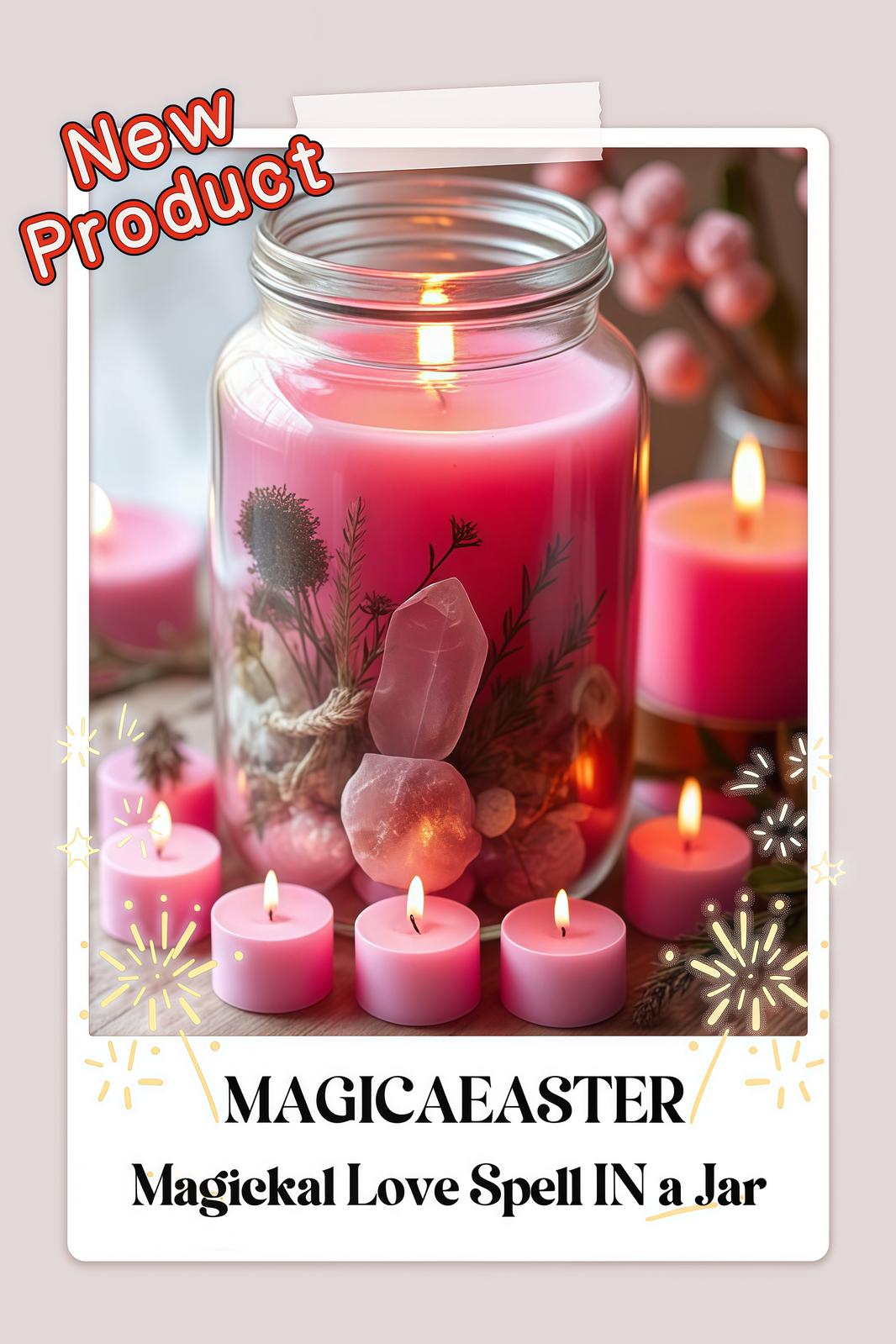 Magickal Love Spell IN a Jar