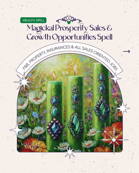 Magickal Sales Growth Opportunities Spell