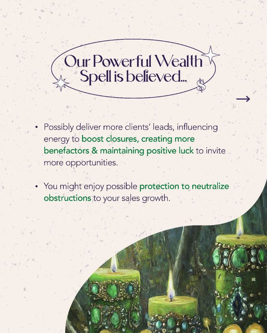 Magickal Sales Growth Opportunities Spell