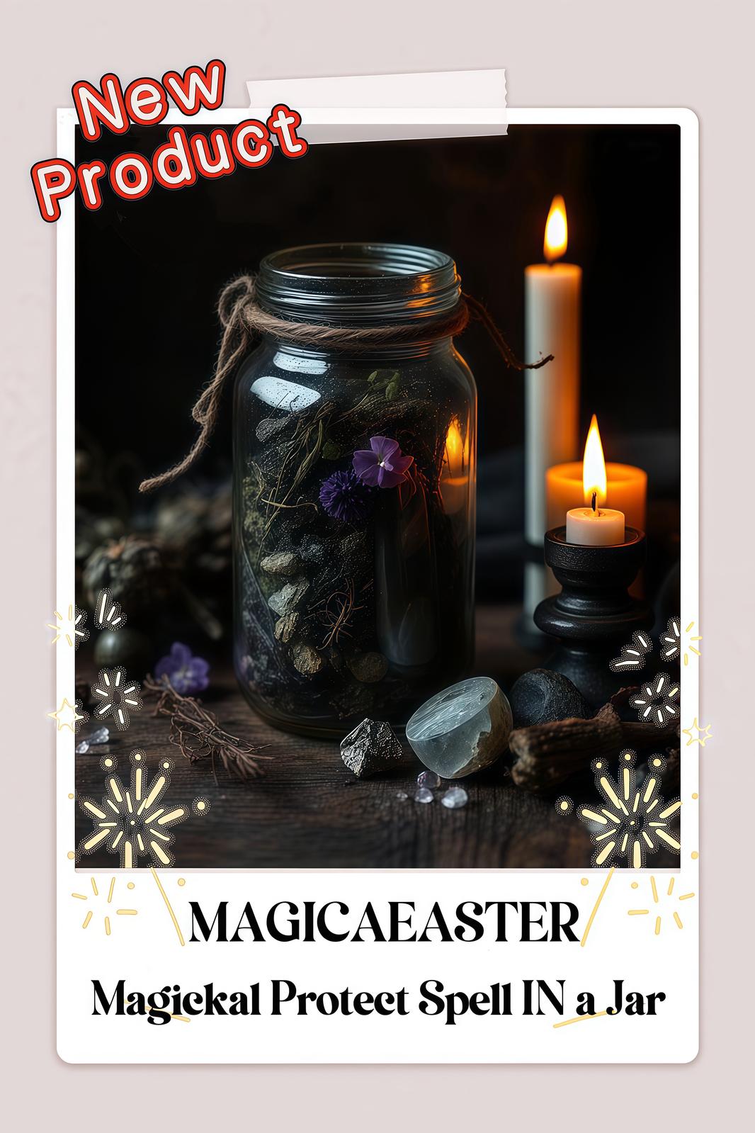 Magickal Protect Spell IN a Jar