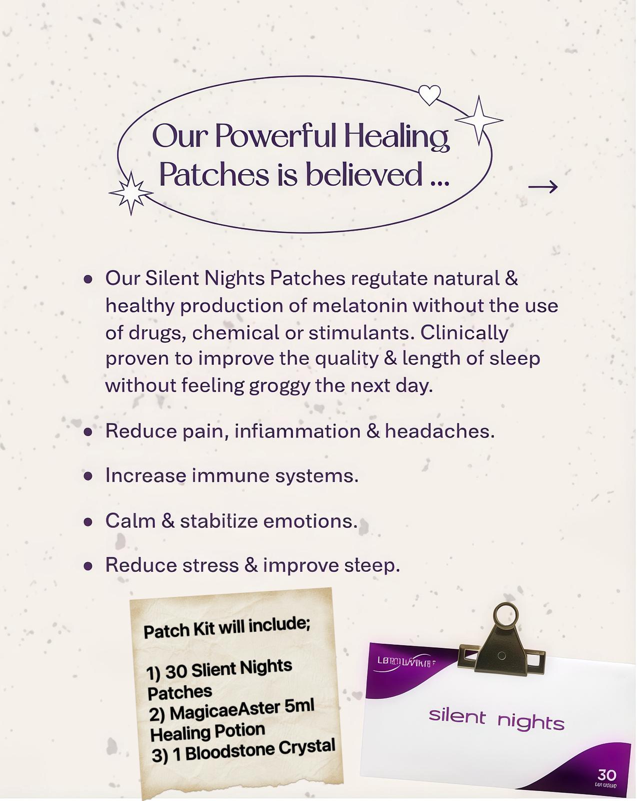 Magickal Sleep Well Patch Kit