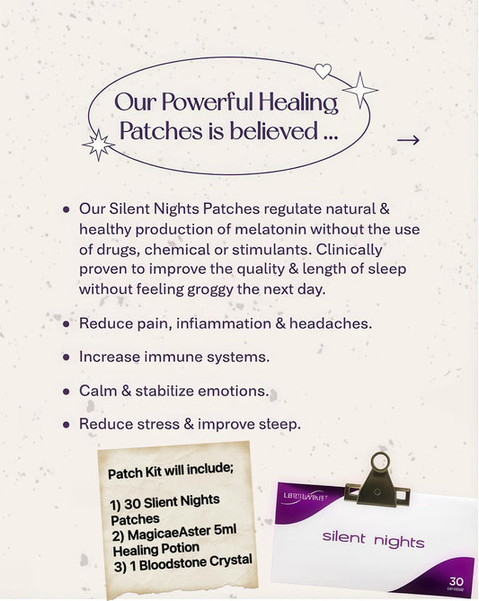 Magickal Sleep Well Patch Kit