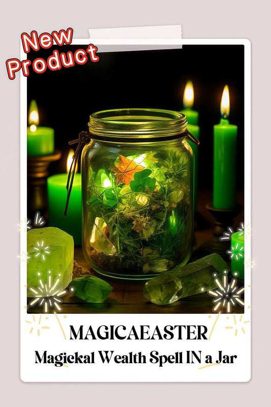 Magickal Wealth Spell IN a Jar