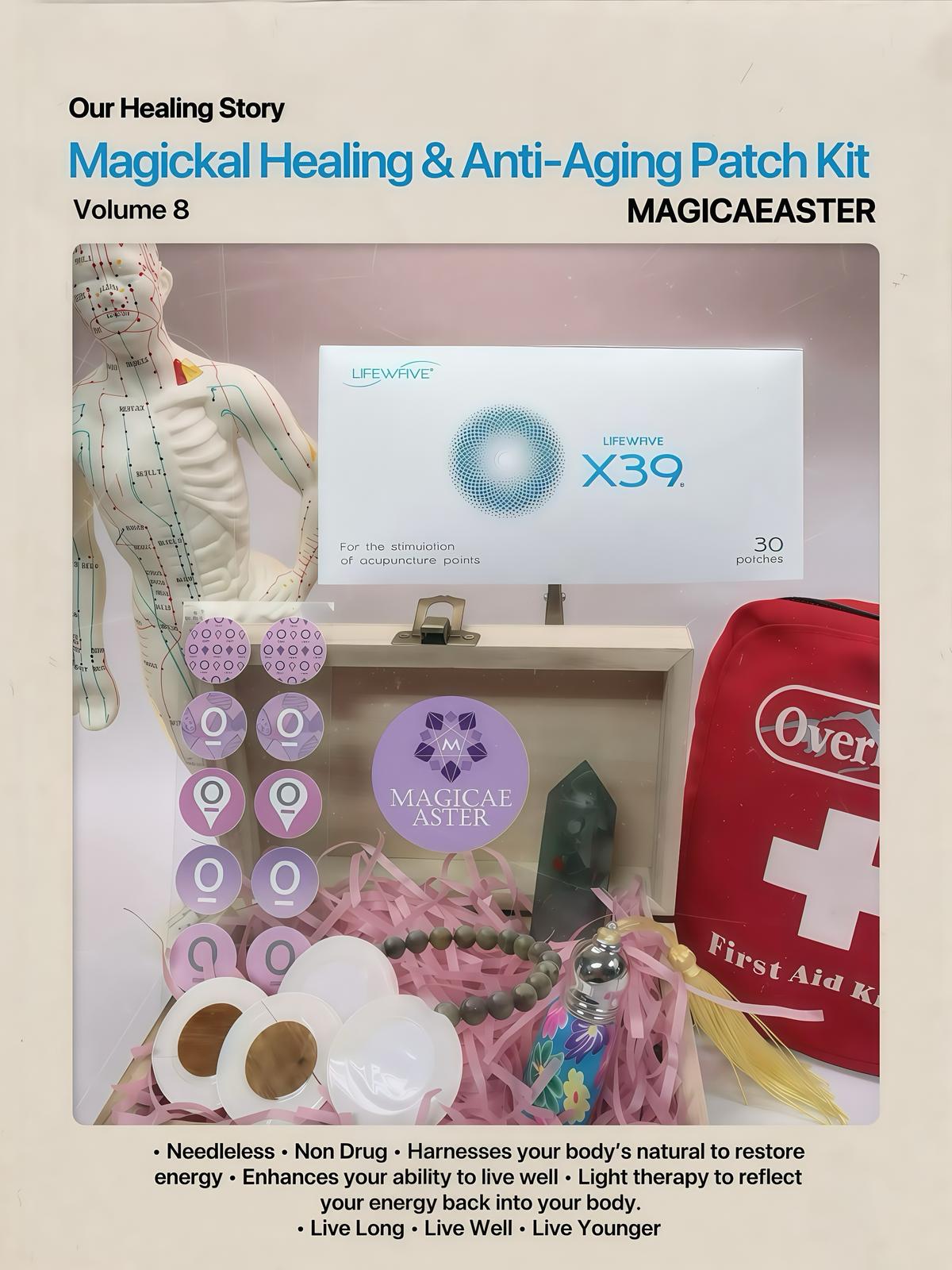 Magickal Healing & Anti-Aging Patch Kit