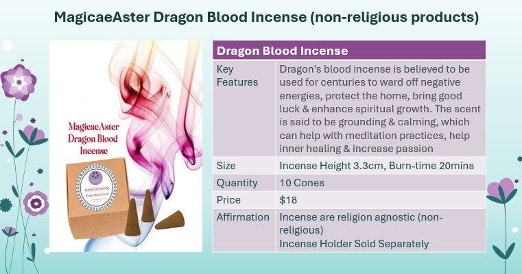 Dragon Blood Incense (non-religious products)