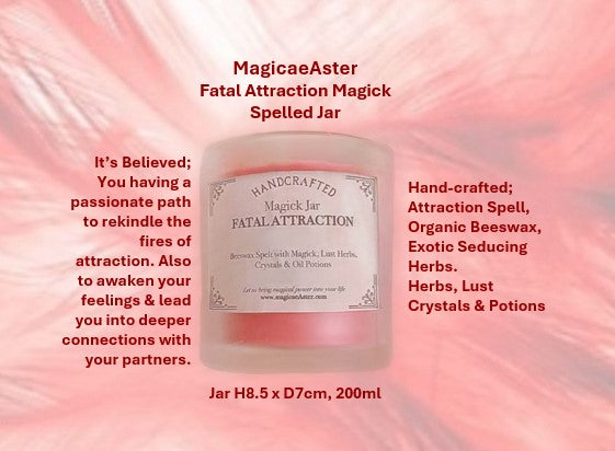 Fatal Attraction Magick Spelled Jar