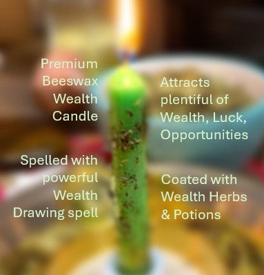 Wealth and Luck Magick Spell Kit (Do-It-Yourself)