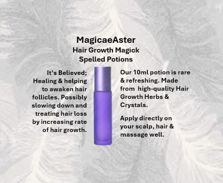 Hair Growth Magick Spelled Potion