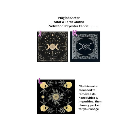 Magick Altar and Tarot Cloths