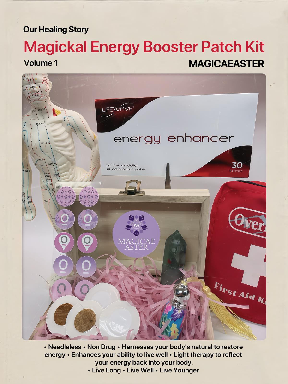 Magickal Energy Booster Patches Kit