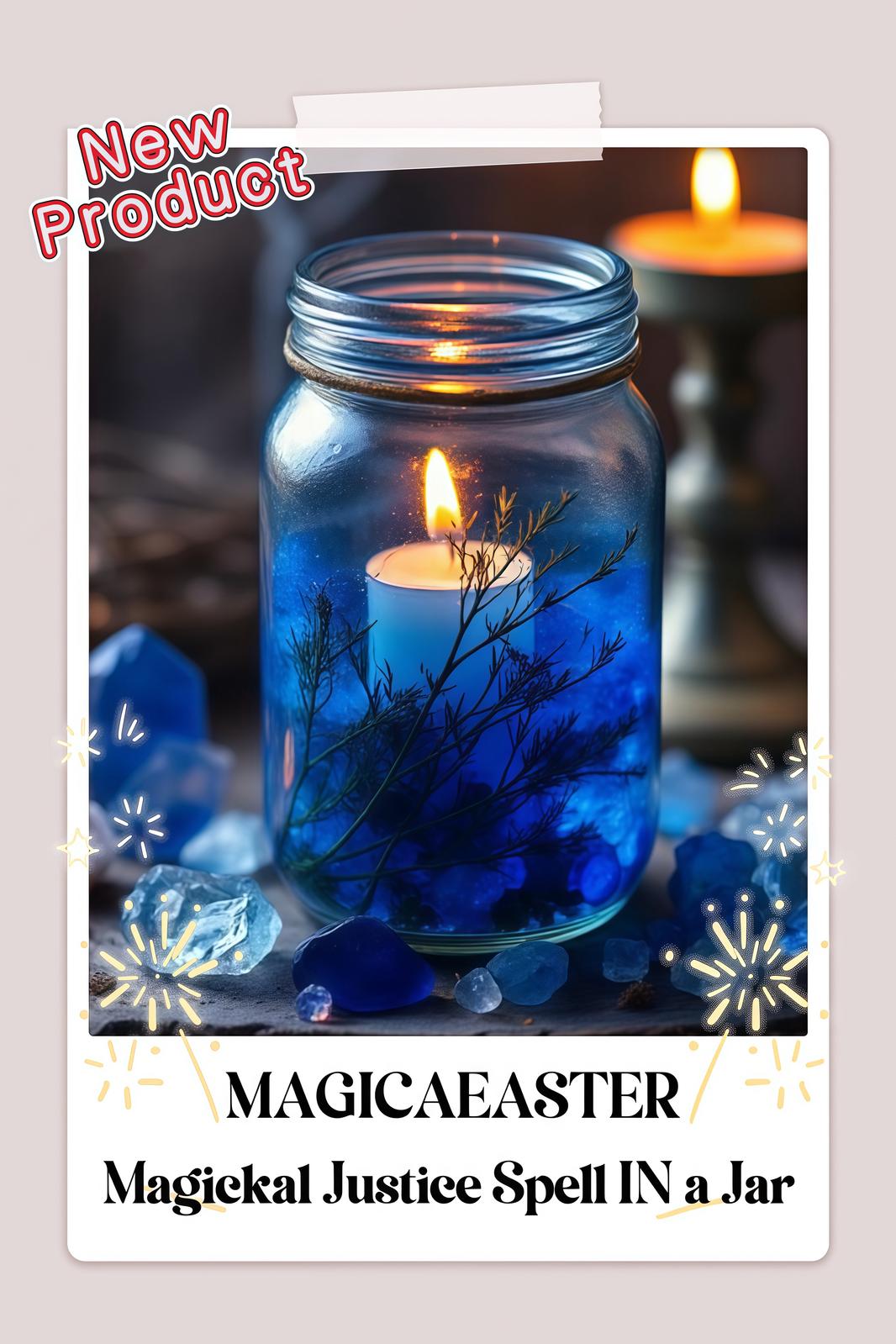 Magickal Justice Spell IN a Jar