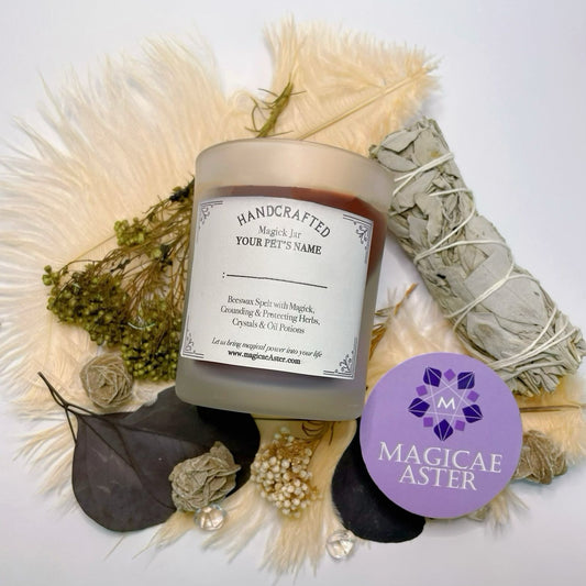 Pet Comfort Magick Spelled Jar