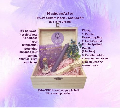 Study and Exam Magick Spell Kit (Do-It-Yourself)