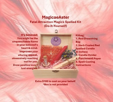 Fatal Attraction Magick Spell Kit (Do-It-Yourself)