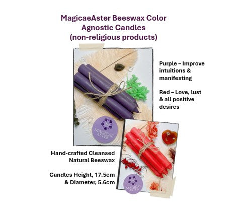 Magick Ritual Color Candles