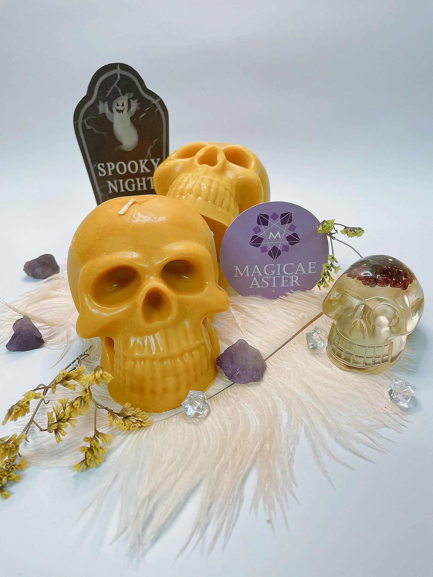 Magick Skull Agnostic Candles