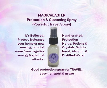 Magick Protection & Cleansing Spray (Powerful Travel Spray)