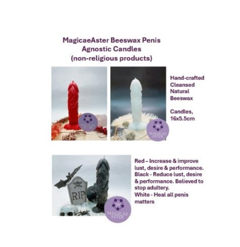 Magick Penis Agnostic Candles