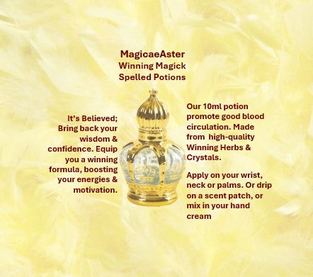 Winning Magick Spelled Potion